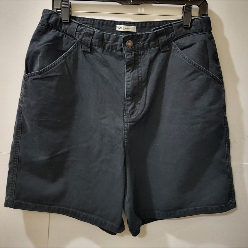Lee Women's Black Chino Shorts Size12 M